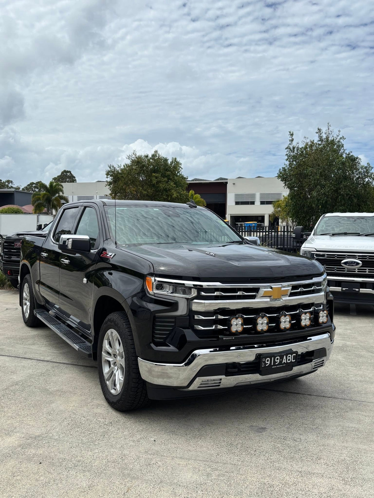 Rugged BullBars - Chev 1500 LTZ Light/Nudge Bar Bracket to suit 2024+