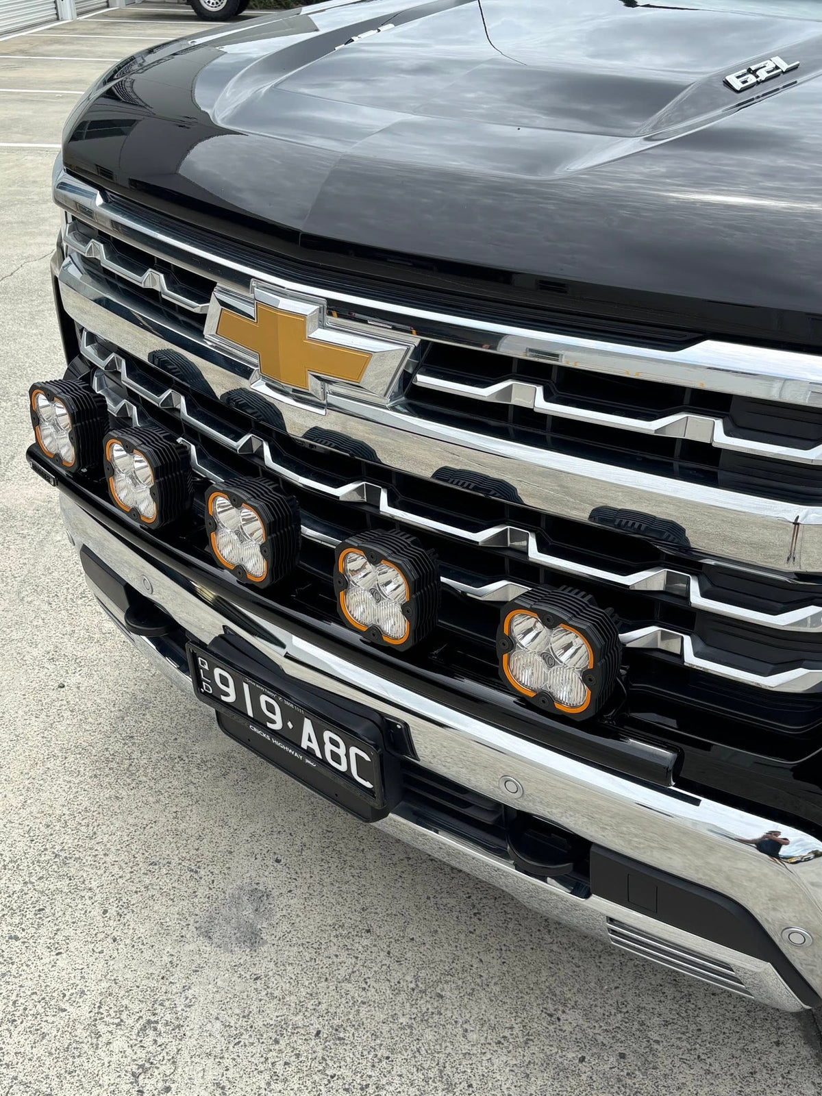 Rugged BullBars - Chev 1500 LTZ Light/Nudge Bar Bracket to suit 2024+