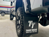 Tough Trucks Kickback Style Mud Flaps Rear Pair