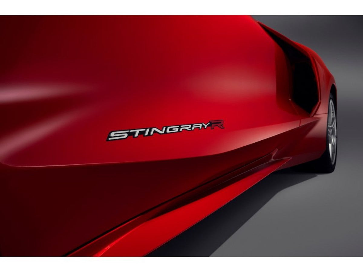 Chevrolet Stingray R Hood & Side Decal Graphics Package Black – Tough ...