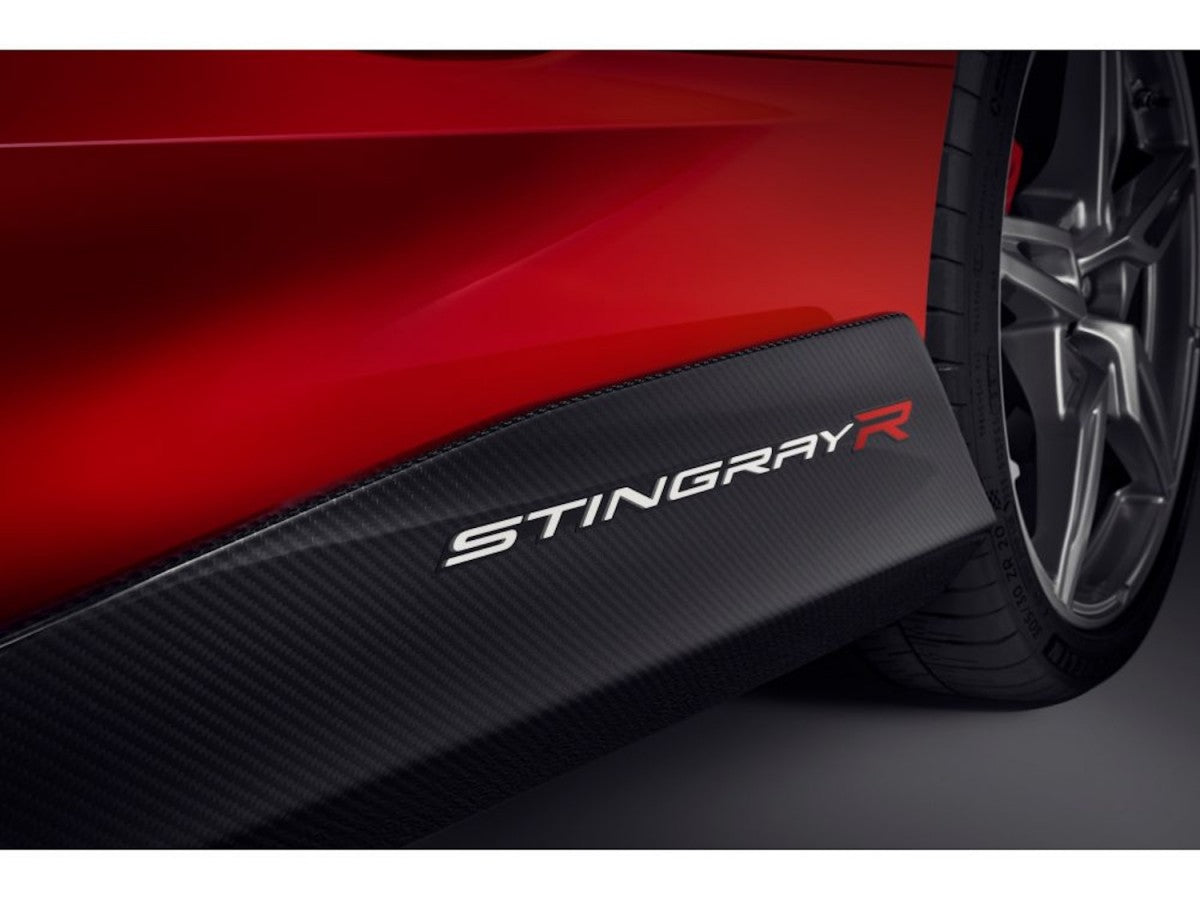 Chevrolet Stingray R Hood & Side Decal Graphics Package Black – Tough ...