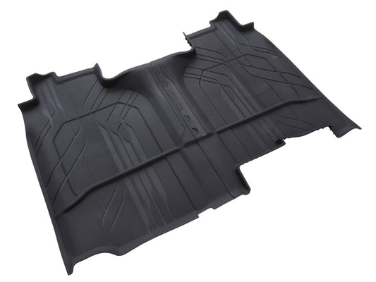 GMSV 84333635 Chevrolet Premium All Weather Floor Liners Jet Black For Crew Cab Second Row Interlocking