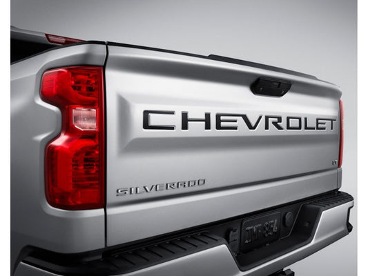 GMSV 84370615 Chevrolet Tailgate Lettering CHEVROLET Decal Black Vinyl