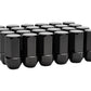 GMSV 85105297 Chevrolet Black Lug Nuts Kit Of 24