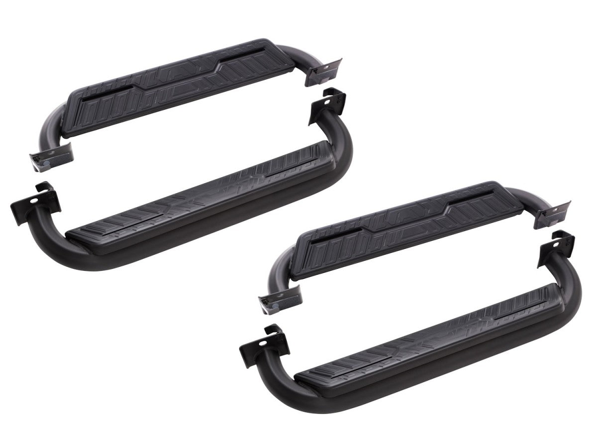 GMSV 85554009 Chevrolet Removable Black Stainless Steel Assist Steps For Rocker Protectors Kit Of Four