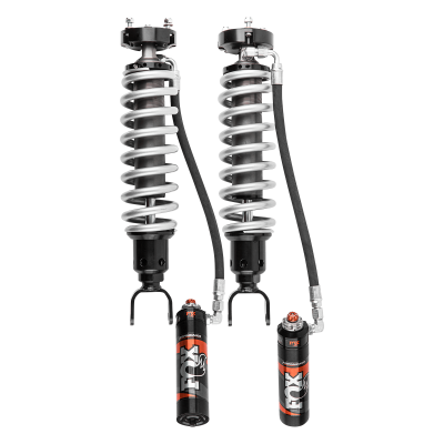 Fox 2019+ Ram 1500 DT Front Coilover 2.5" Remote Reservoir Shocks, Performance Elite Series, DSC, 2" Lift, Includes Coils, Set of 2