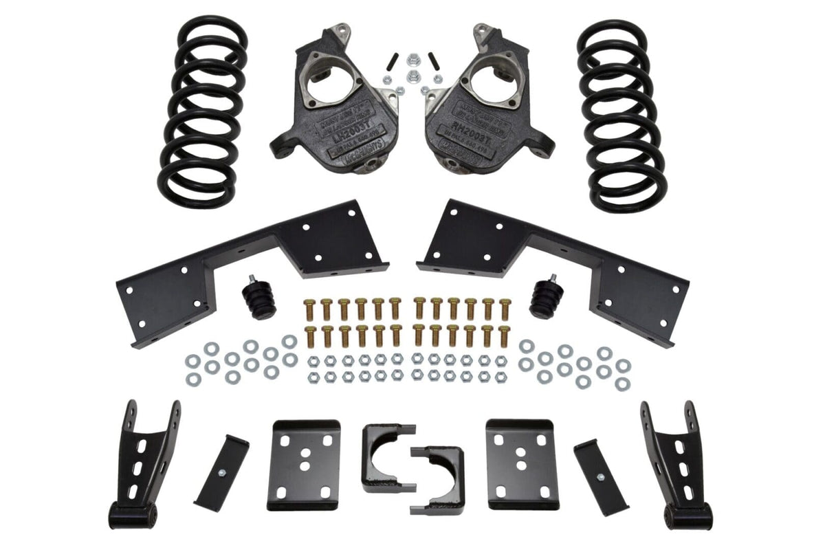 5/7 Inch Spindle/Flip Kit Lowering Kit 1999-2000 Silverado/Sierra 1500 2WD Extended/Crew Cab with C-Style Spindles - 93028