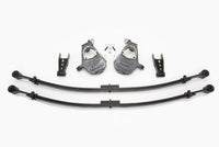 2/4 Inch Spindle/Leaf Spring Lowering Kit 1999-2006 Silverado/Sierra 1500 2WD with C-Style Spindles - 93042