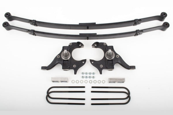 2/4 Inch Spindle/Leaf Spring Lowering Kit 1982-2003 S10/Sonoma 1984-1997 Blazer/Jimmy 2WD - 93108