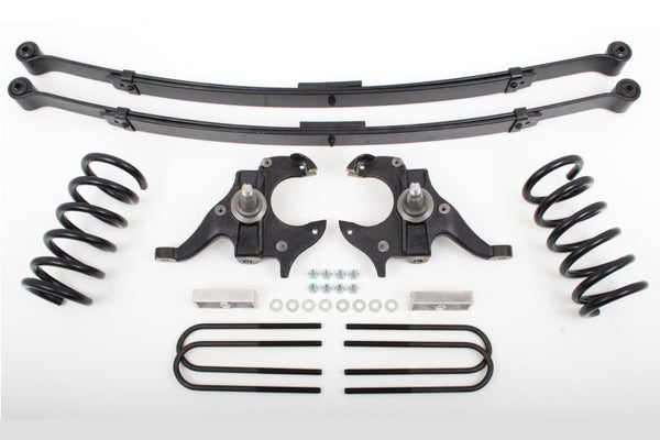 4/4 Inch Spindle/Leaf Spring Lowering Kit 1982-2003 S10/Sonoma 2WD Regular Cab - 93114