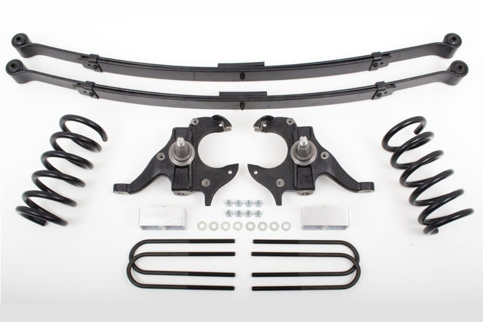 4/5 Inch Spindle/Leaf Spring Lowering Kit 1982-2003 S10/Sonoma 2WD Regular Cab - 93116