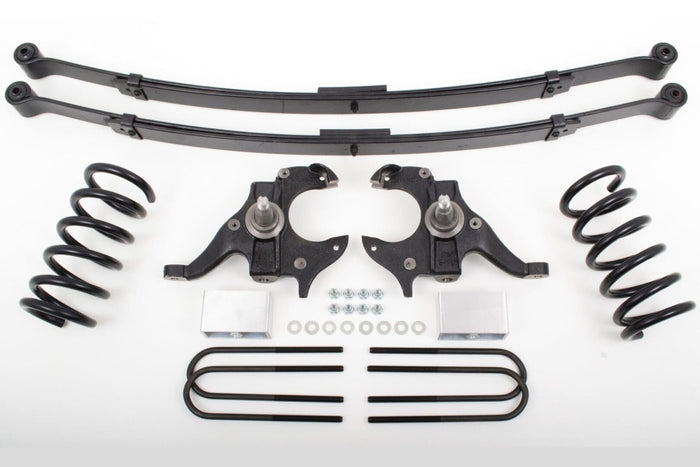 4/6 Inch Spindle/Leaf Spring Lowering Kit 1982-2003 S10/Sonoma 2WD Regular Cab - 93118