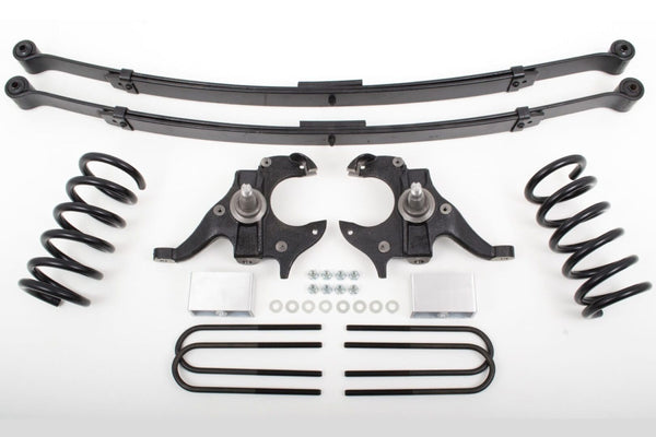 4/6 Inch Spindle/Leaf Spring Lowering Kit 1982-2003 S10/Sonoma 2WD Extended Cab - 93119