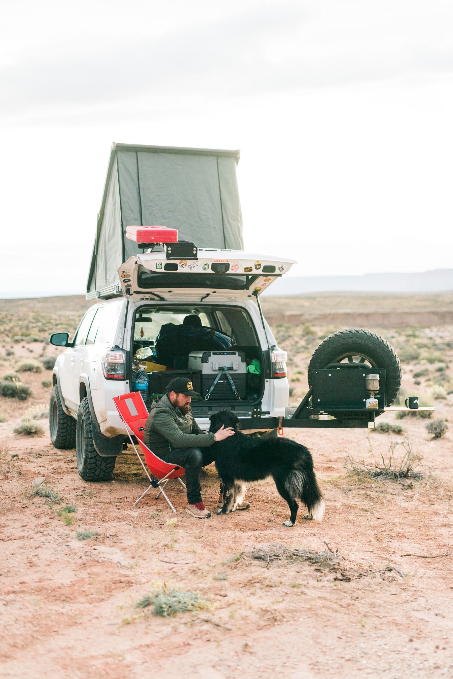 RIGD SUPPLY UltraSwing® Short-Fit Spare Tire Hitch Mount