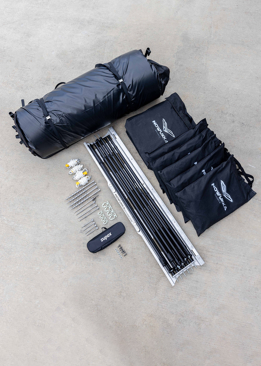 Awning, Tent + 5 Walls Bundle