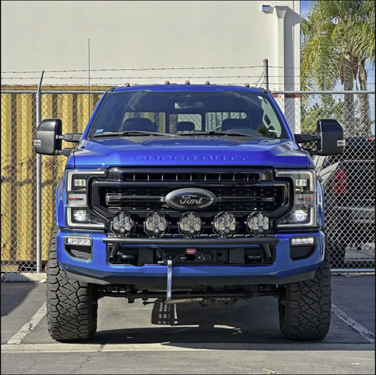 FACTORY AFTERMARKET 2017-22 FORD SUPER DUTY LIGHT BAR MOUNT