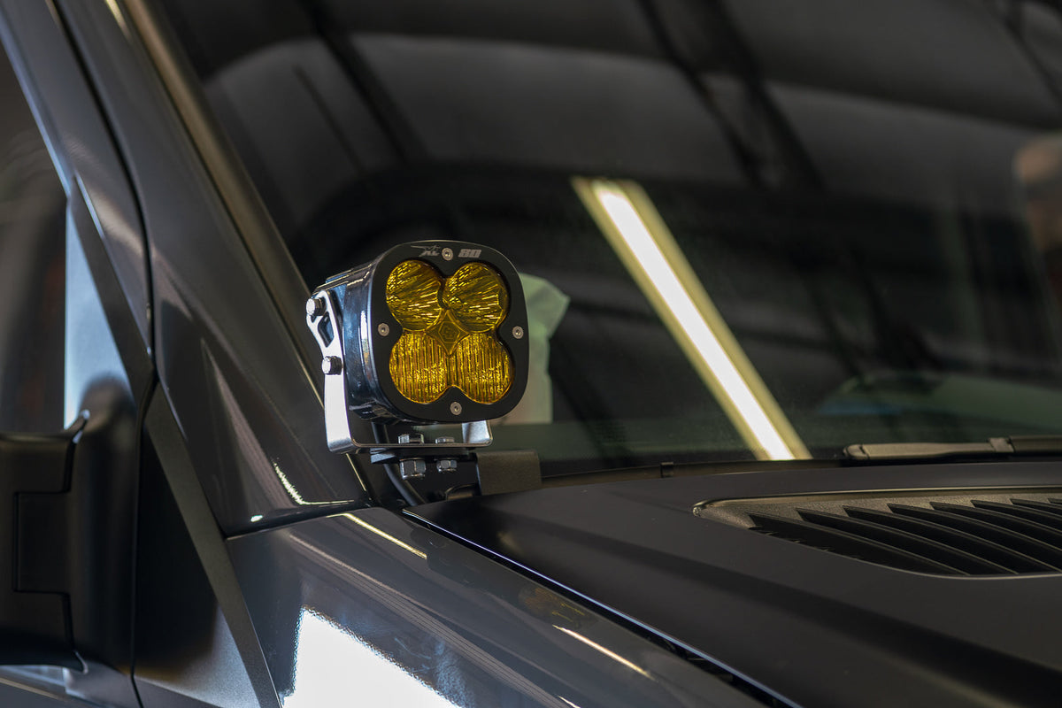 SDHQ 07-18 Mercedes Sprinter Van SDHQ Built A-Pillar Light Mounts
