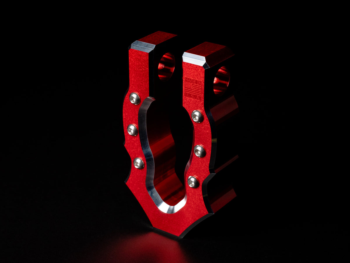 Mojave Parts Offroad  DIABLO SHACKLES (RED)