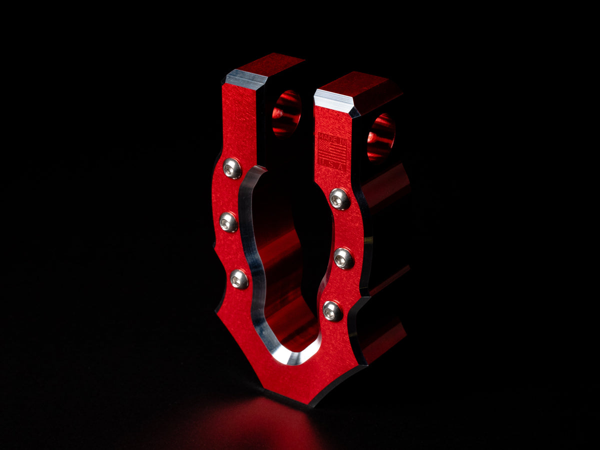 Mojave Parts Offroad  DIABLO SHACKLES (RED)