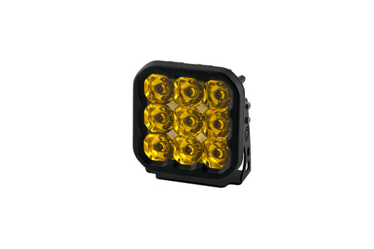 DIODE DYNAMICS SS5 LED Pod Pro Yellow Spot Single Diode Dynamics