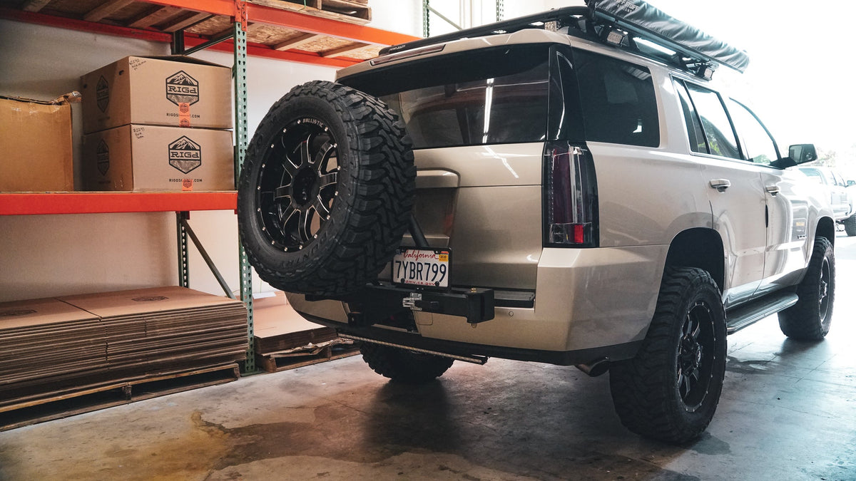 RIGD SUPPLY UltraSwing™ Multi-Fit Spare Tire Hitch Mount