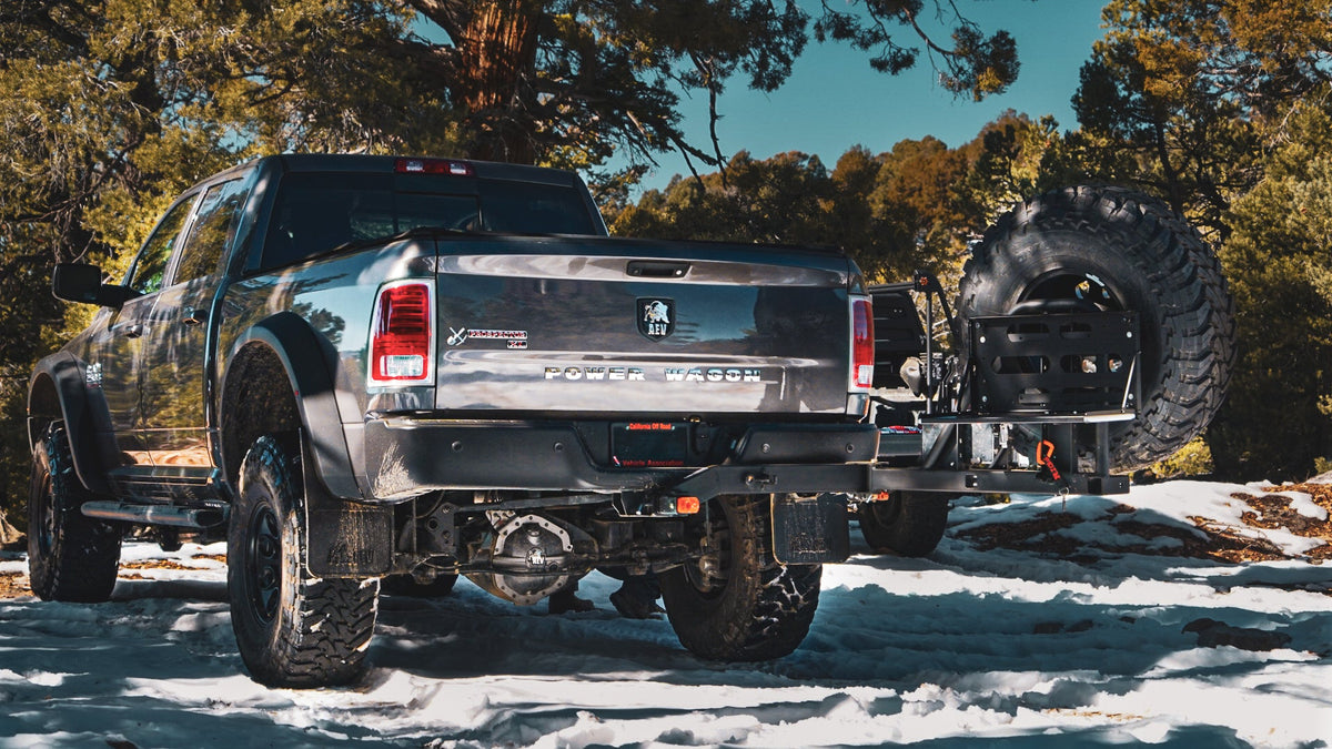 RIGD SUPPLY UltraSwing® Mega-Fit Spare Tire Hitch Mount