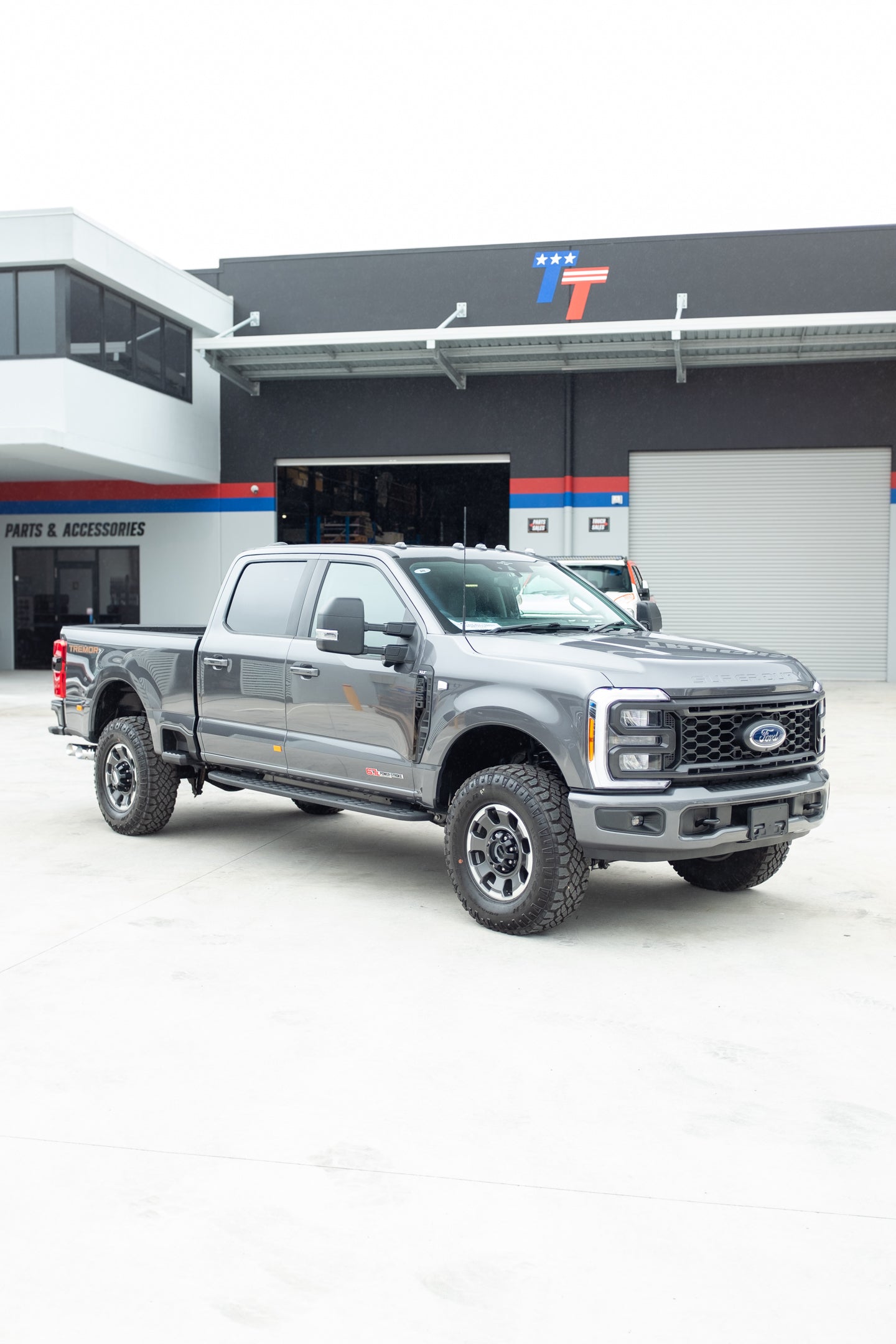 NEW 2023 FORD F350 XLT TREMOR, CARBONIZED GREY (STOCK #5074)