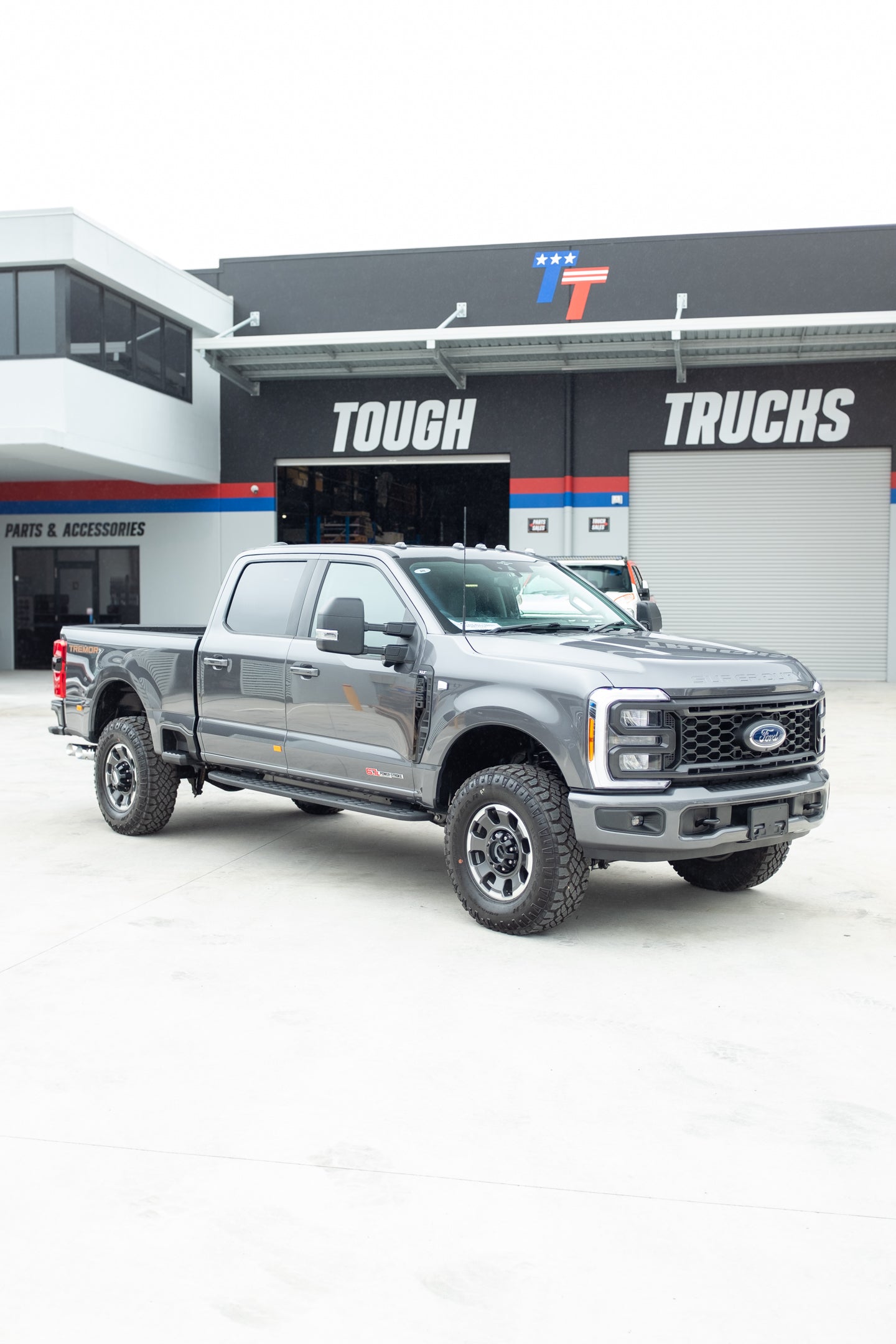 NEW 2023 FORD F350 XLT TREMOR, CARBONIZED GREY (STOCK #5074)