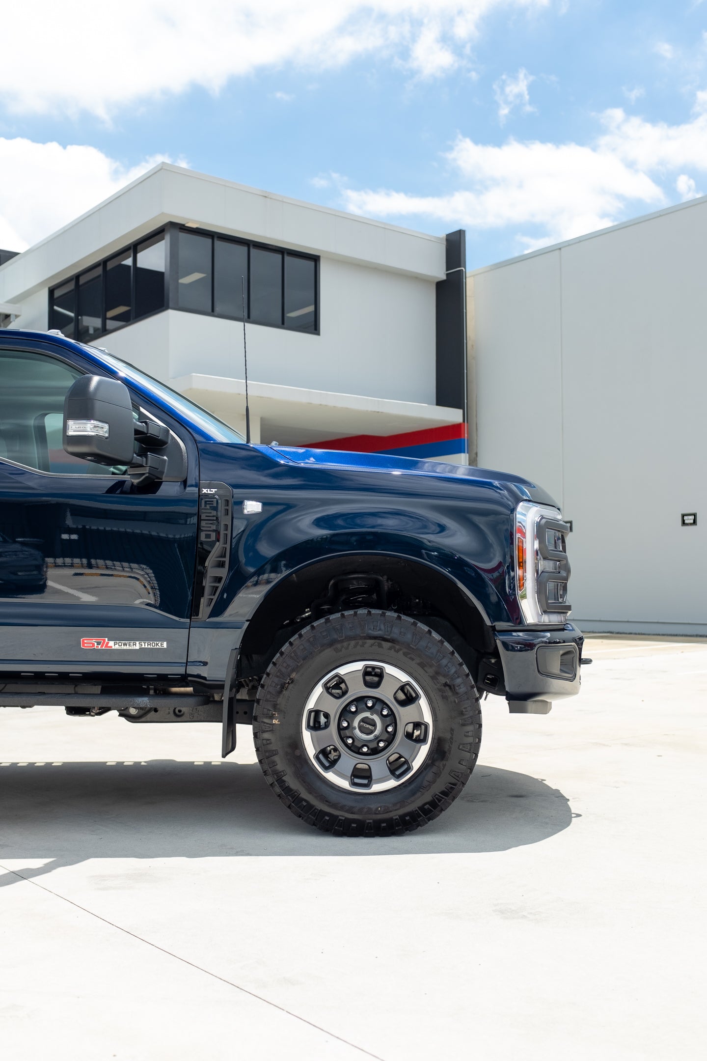 NEW 2024 FORD F250 XLT TREMOR, ANTIMATTER BLUE (STOCK #5051)