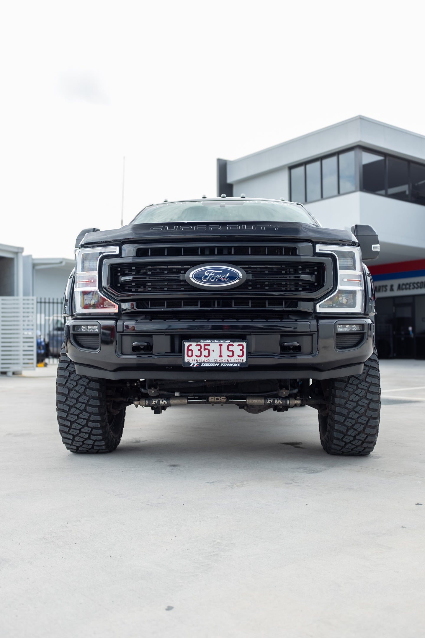 2022 FORD F250 LARIAT 'BLACK WIDOW' by SCA PERFORMANCE (STOCK #1002)