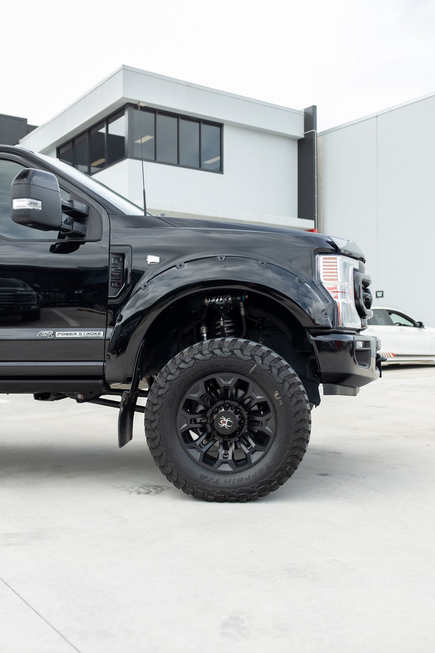 2022 FORD F250 LARIAT 'BLACK WIDOW' by SCA PERFORMANCE (STOCK #1002)