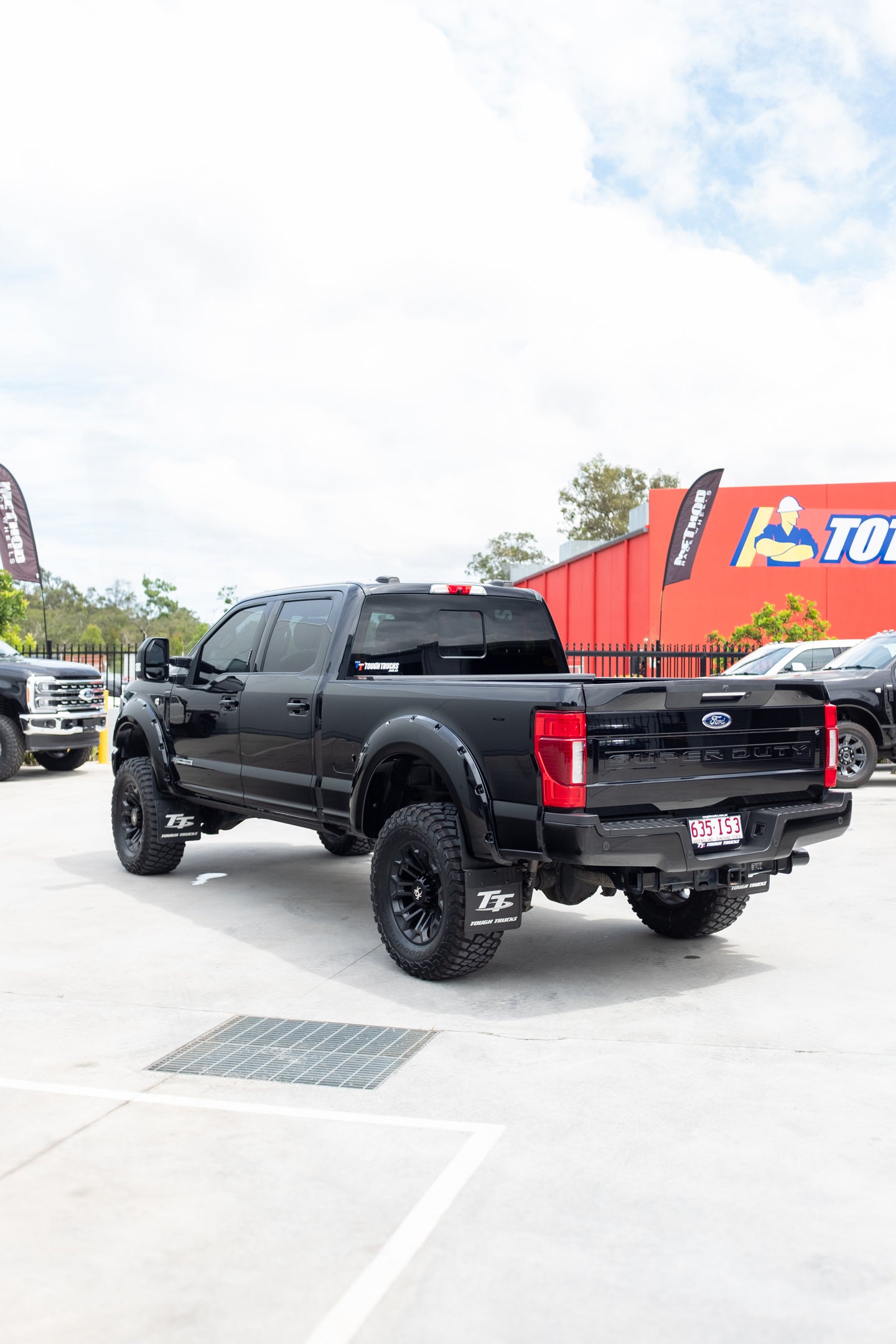 2022 FORD F250 LARIAT 'BLACK WIDOW' by SCA PERFORMANCE (STOCK #1002)