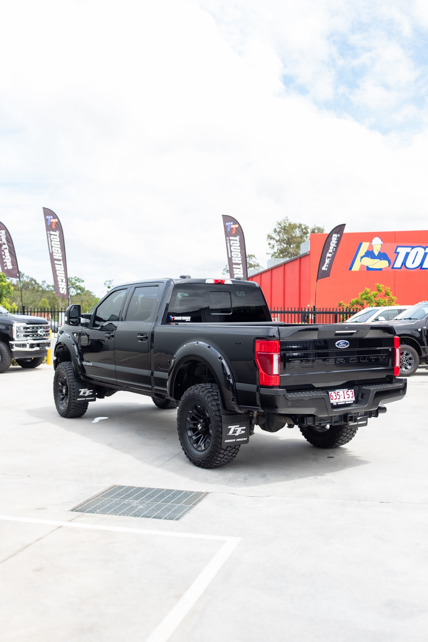 2022 FORD F250 LARIAT 'BLACK WIDOW' by SCA PERFORMANCE (STOCK #1002)