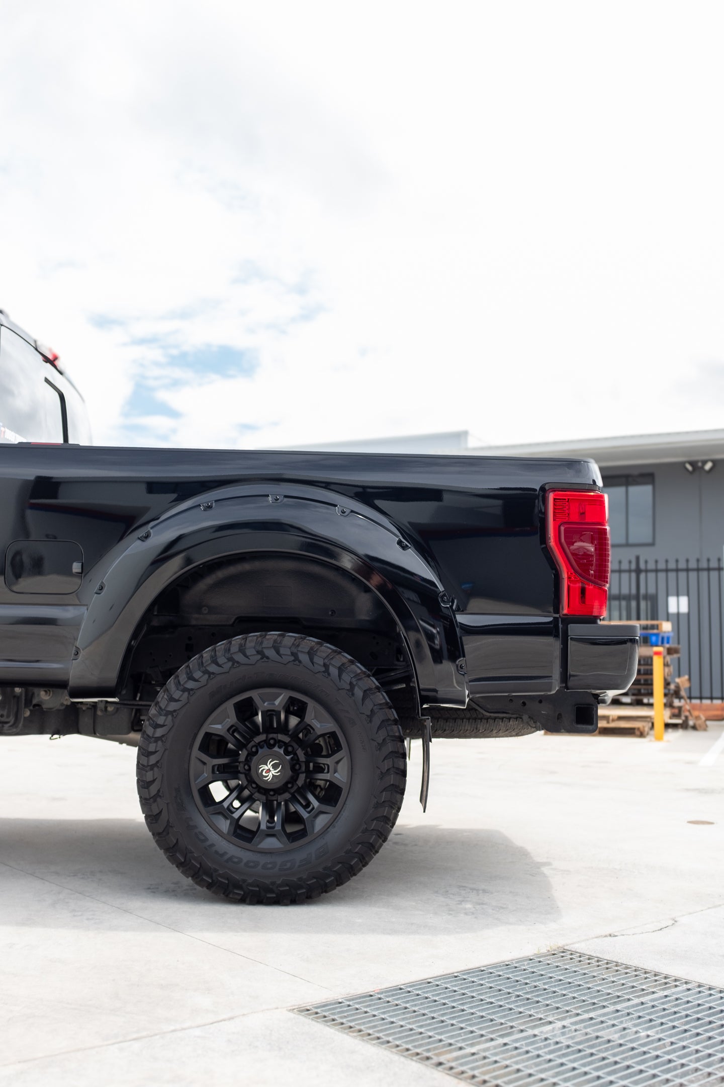 2022 FORD F250 LARIAT 'BLACK WIDOW' by SCA PERFORMANCE (STOCK #1002)