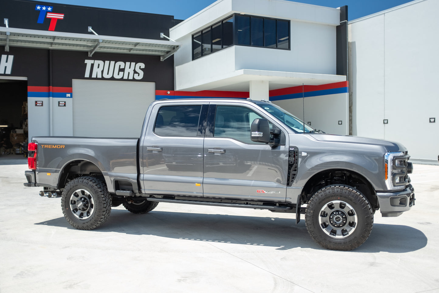 NEW 2023 FORD F350 XLT TREMOR, CARBONIZED GREY (STOCK #5073)