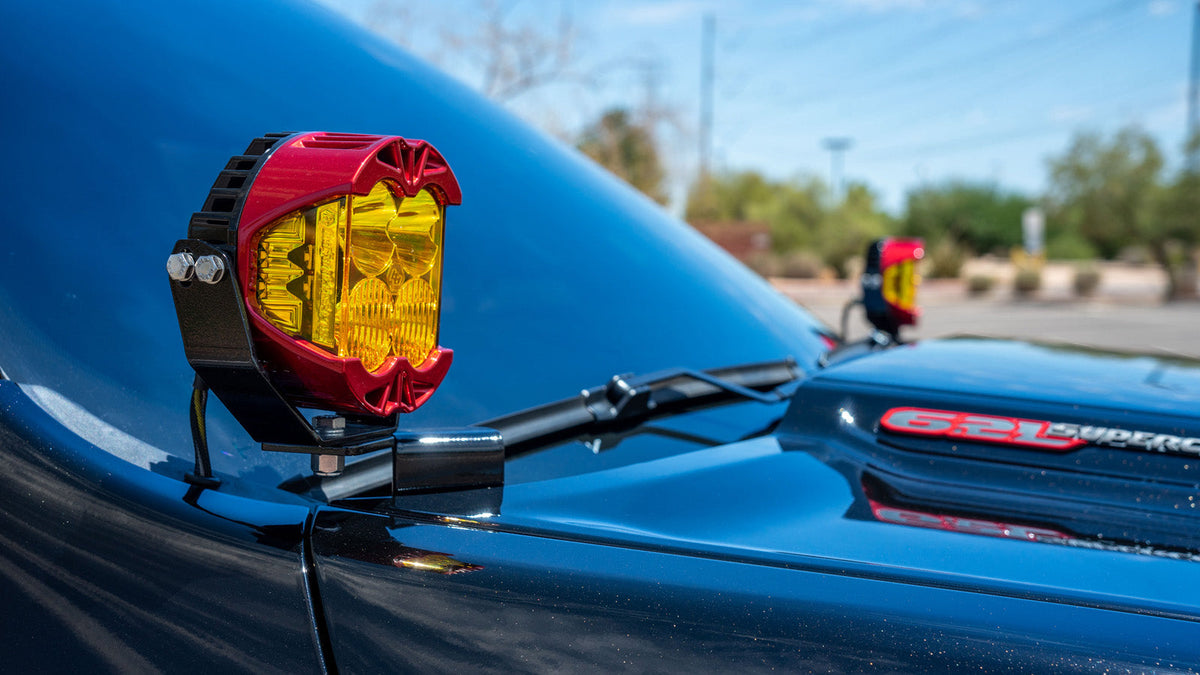 SDHQ 21-23 Ram 1500 TRX SDHQ Built A-Pillar Light Mounts