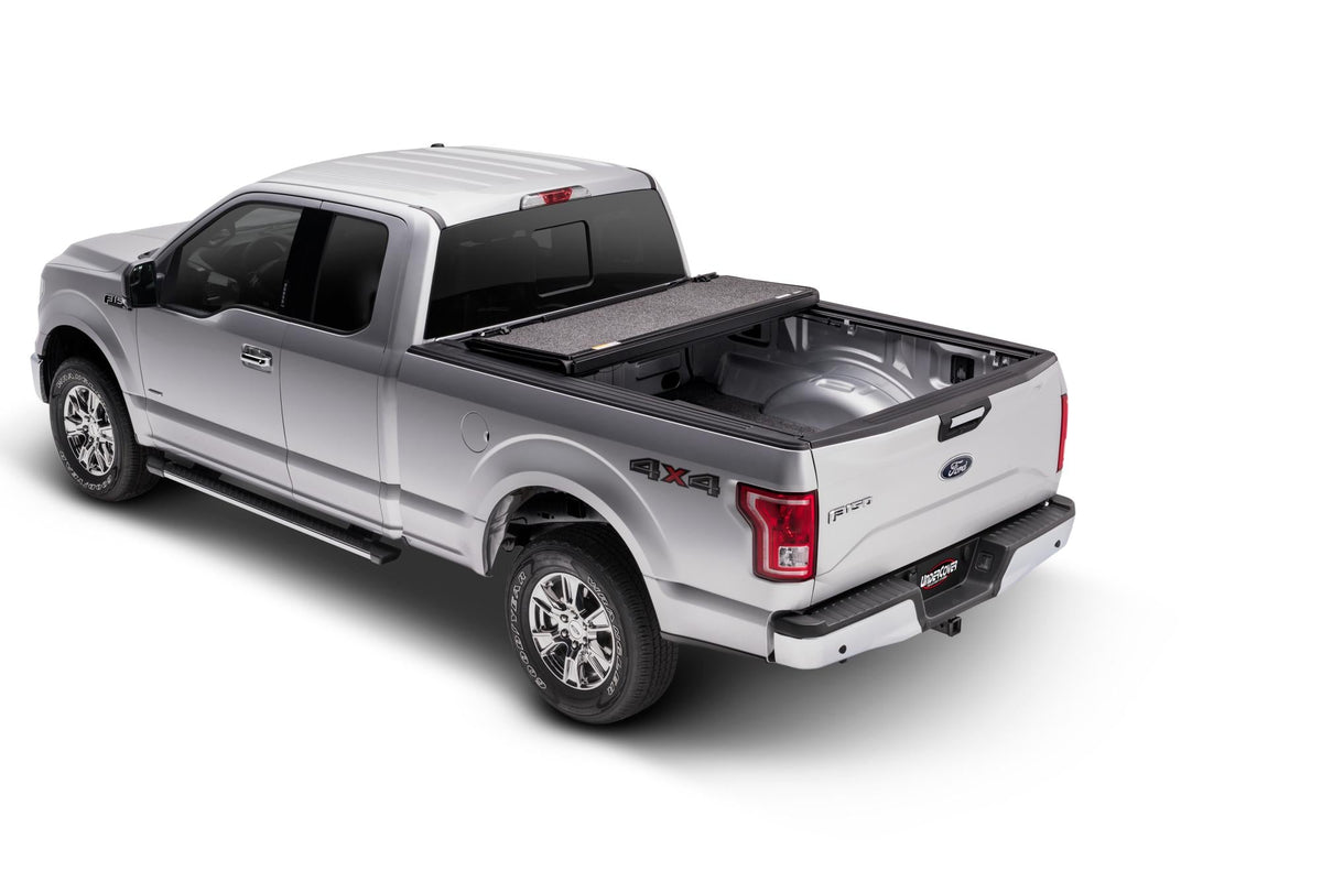 REALTRUCK Ford F-150 Undercover Ultra Flex Hard Folding Tonneau Cover