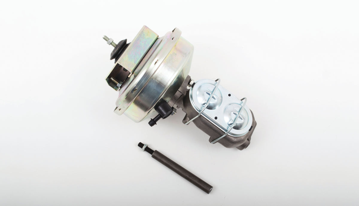 9"6066DRUM 1960-66 C-10, 9" BOOSTER w/ MASTER CYL & BRACKET FOR FRONT DRUM BRAKES - 63182
