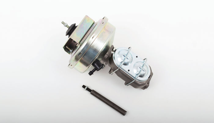 9"6066DRUM 1960-66 C-10, 9" BOOSTER w/ MASTER CYL & BRACKET FOR FRONT DRUM BRAKES - 63182