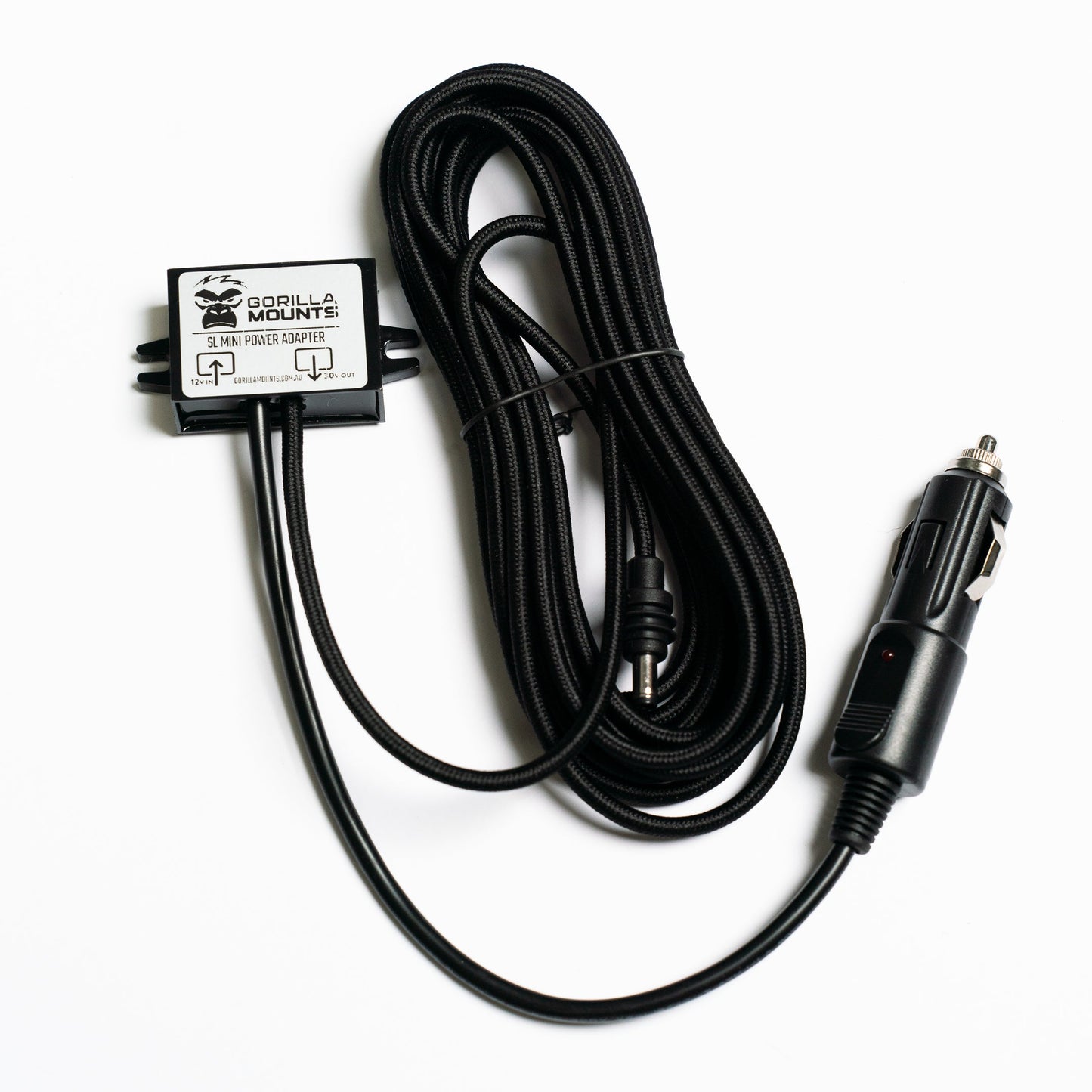 GORILLA MOUNTS 12v–30v Mini Cig Power Adapter