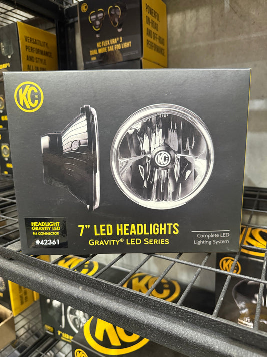 Gravity LED 7" Headlight replacement DOT low/high