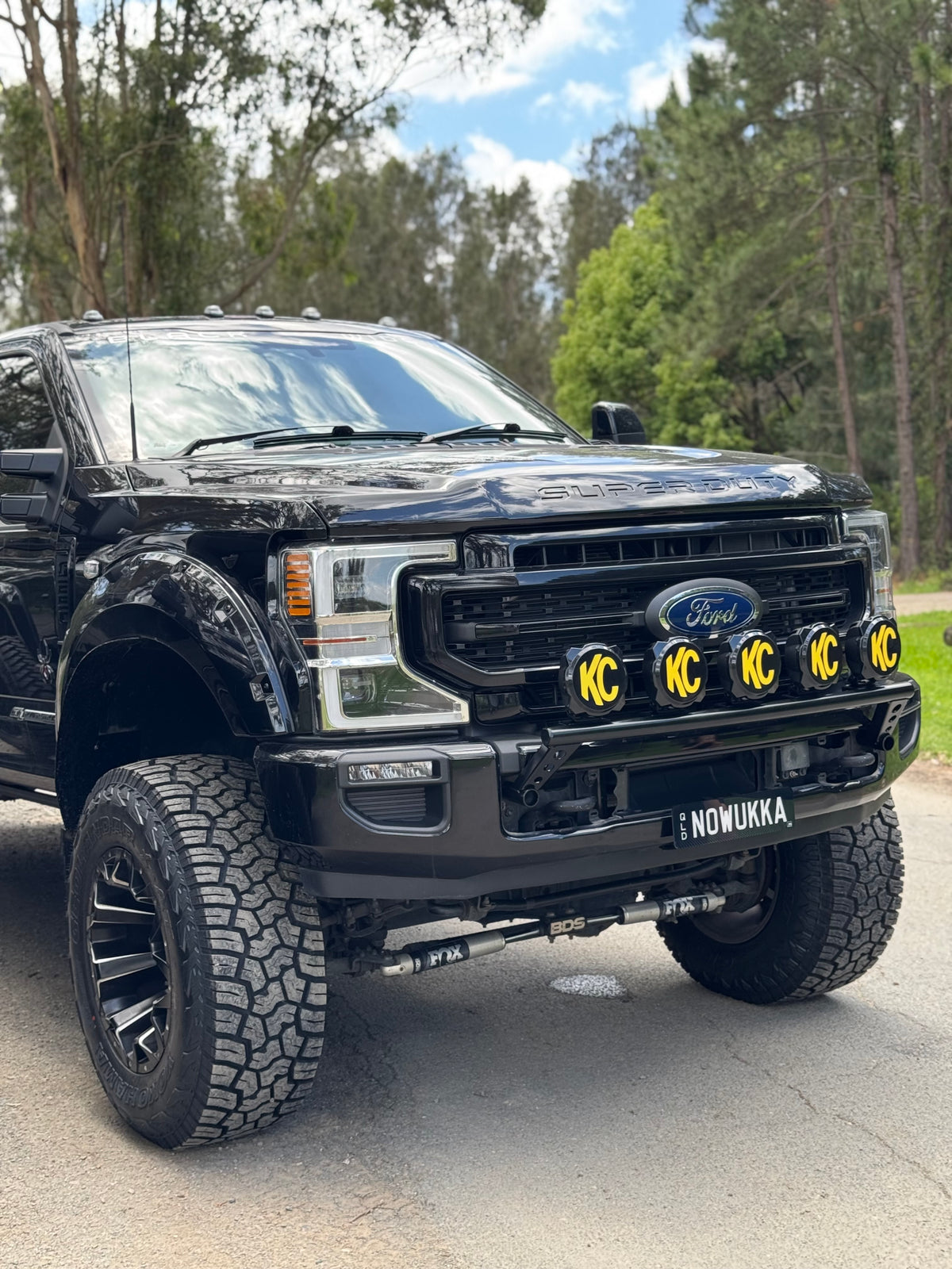 2022 Ford F-250 Black Widow 6.7L Power Stroke - Black