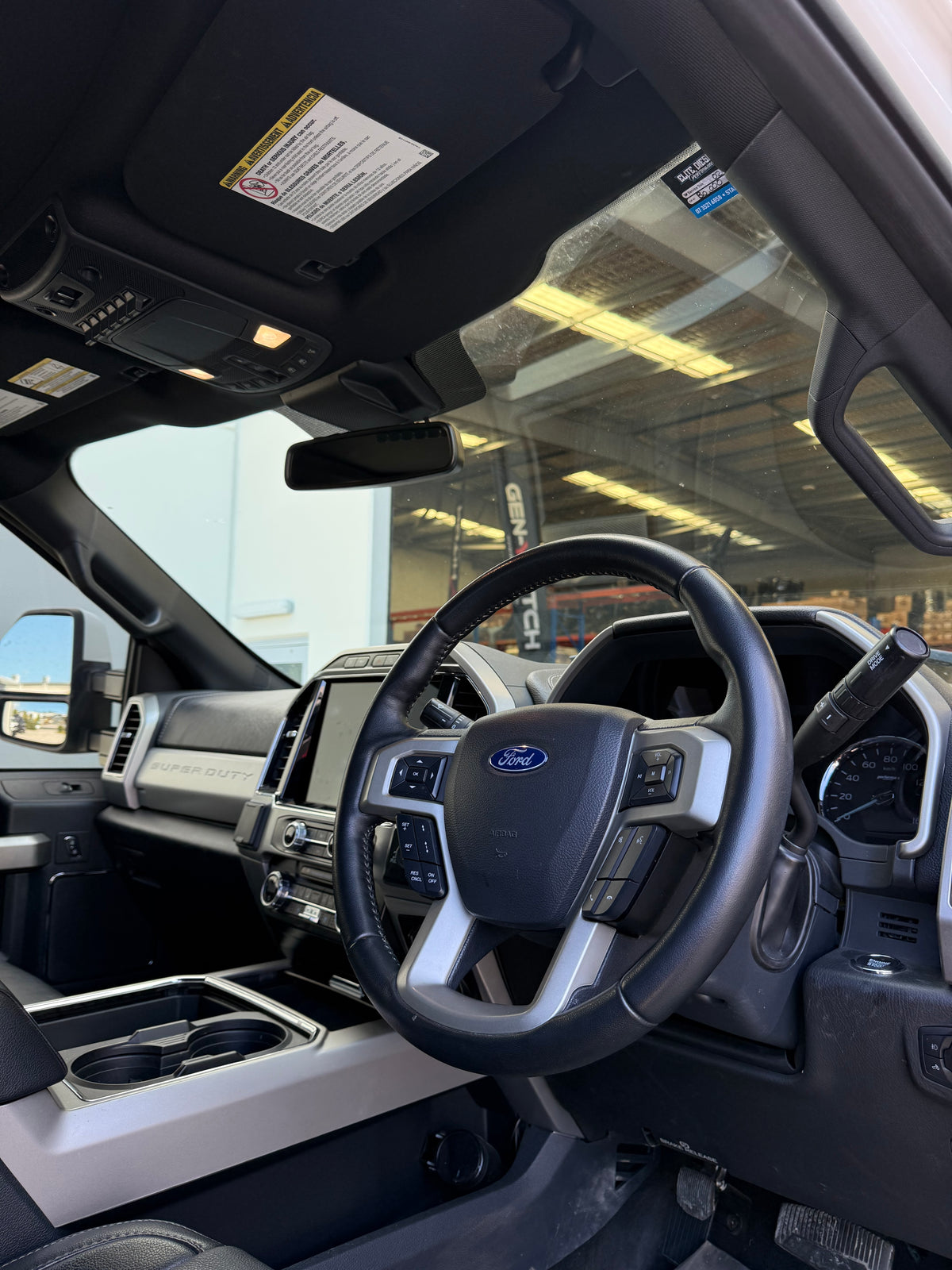 2022 Ford F-250 Black Widow 6.7L Power Stroke - White