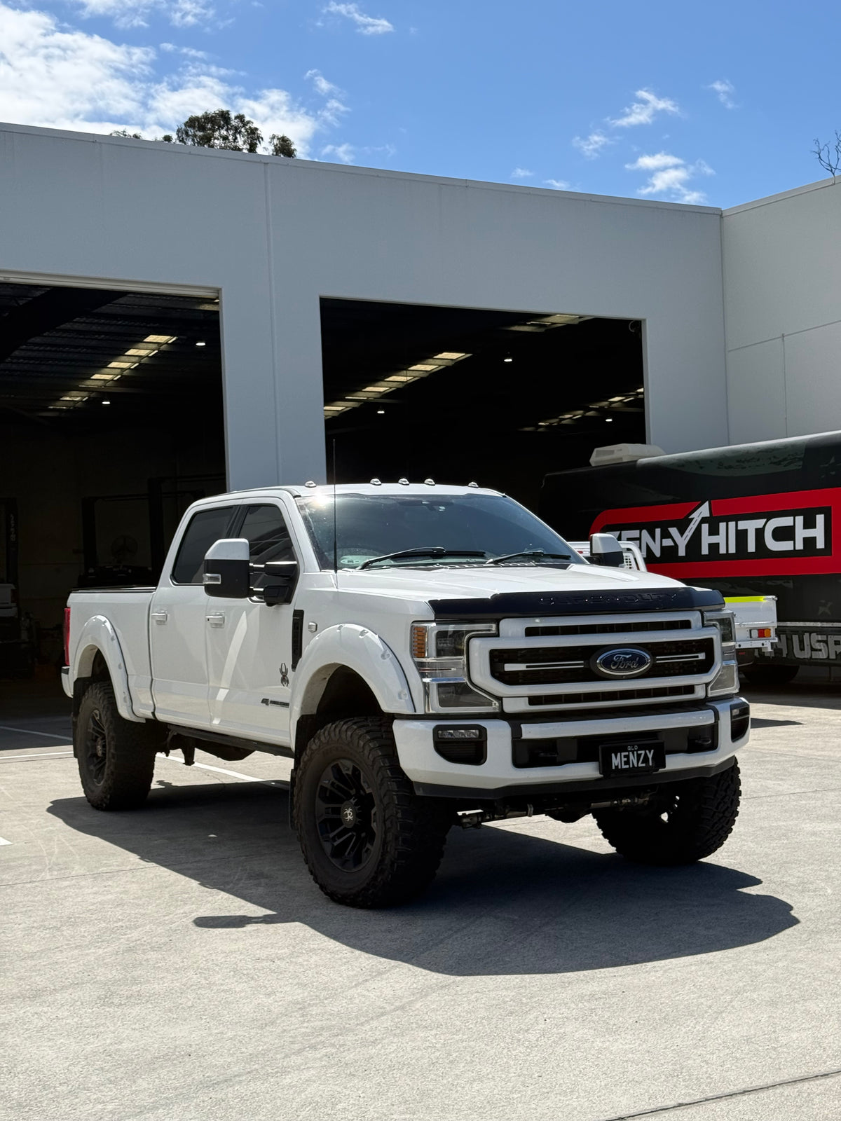 2022 Ford F-250 Black Widow 6.7L Power Stroke - White