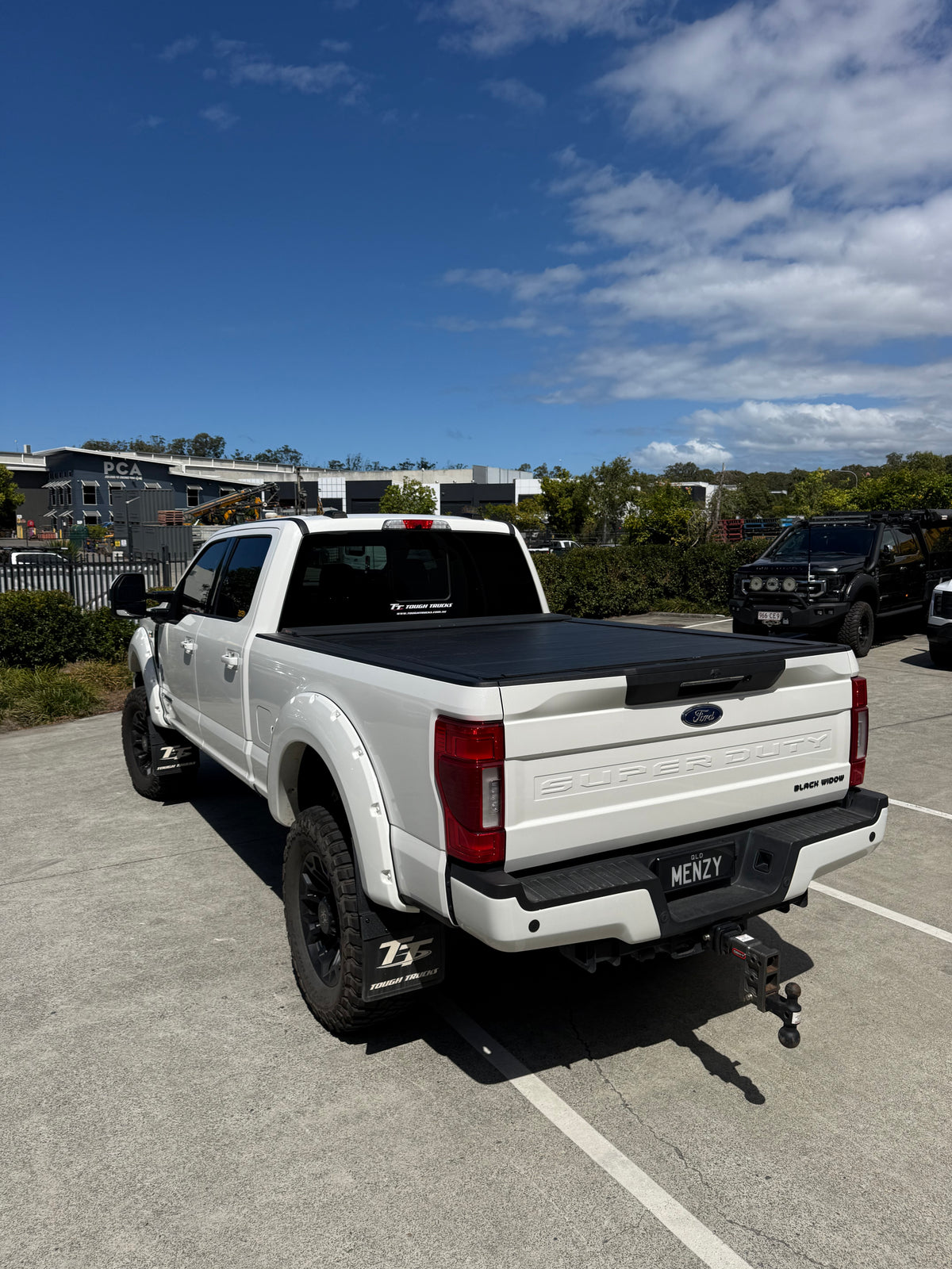2022 Ford F-250 Black Widow 6.7L Power Stroke - White