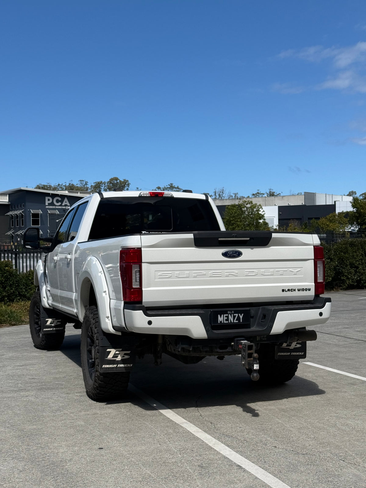 2022 Ford F-250 Black Widow 6.7L Power Stroke - White