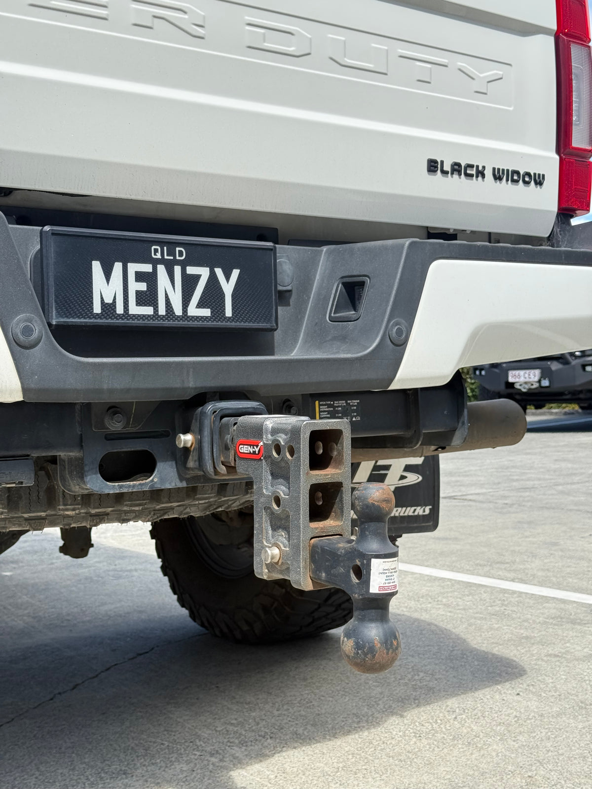2022 Ford F-250 Black Widow 6.7L Power Stroke - White