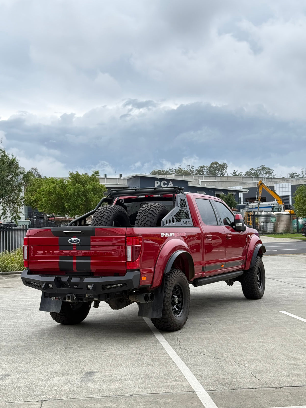 2022 Shelby F-250 Super Baja 6.7L Power Stroke Turbo Diesel - Race Red
