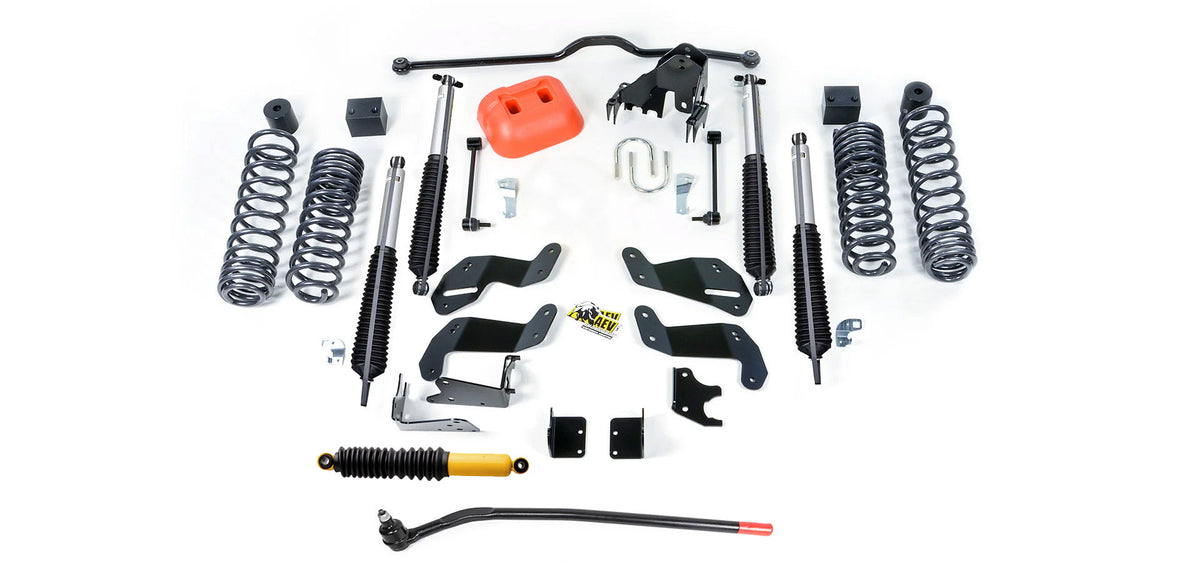 AEV 3.5"- 4.5" SC DualSport Suspension for JK Wrangler