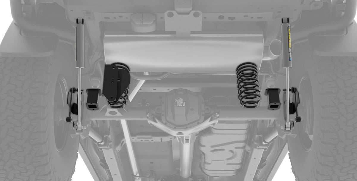 AEV 4" DualSport RT Suspension System for JL Wrangler 4-Door